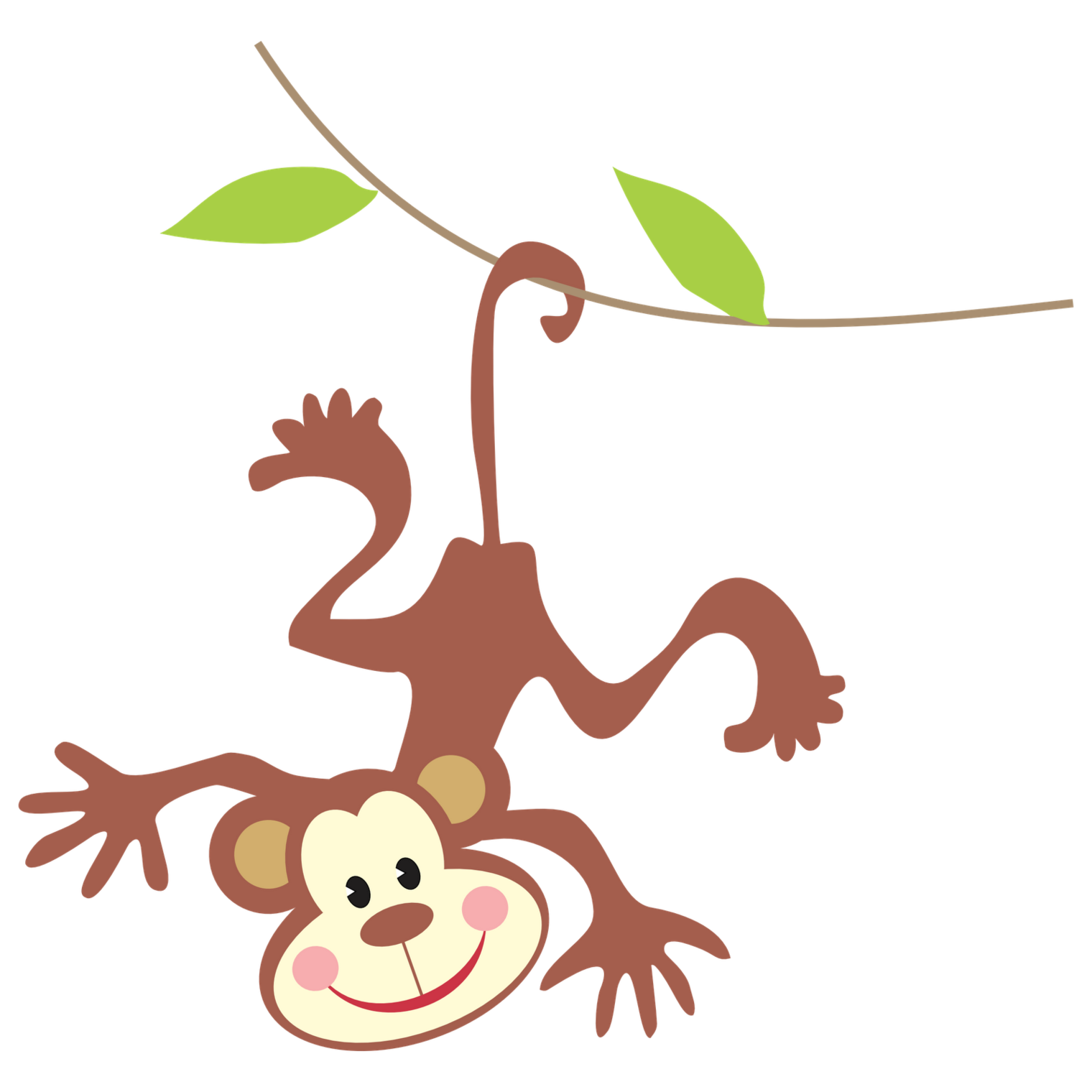 Clip Art Monkey - Tumundografico