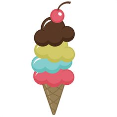 Free ice cream cone clip art