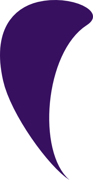 Purple Teardrop Clip Art - vector clip art online ...