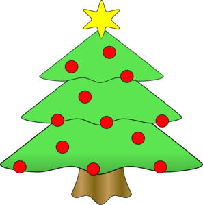 Christmas Tree clip art - vector clip art online, royalty free ...