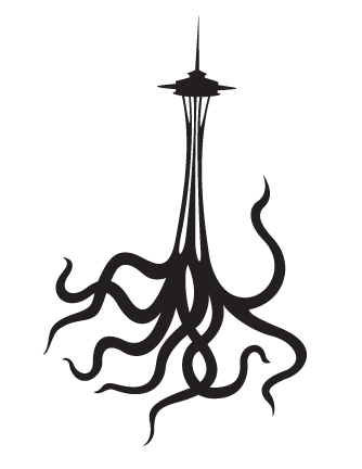Swimming Space Needle