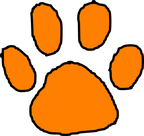 Tiger Paw Print Stencil - ClipArt Best