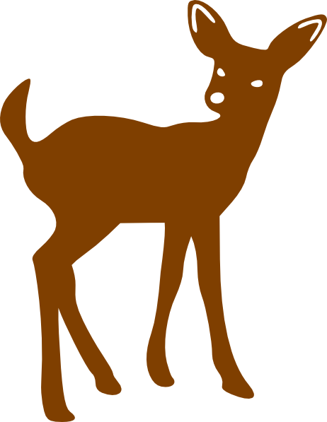 Deer clip art - vector clip art online, royalty free & public domain