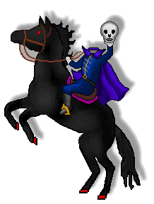 Halloween Clip Art - Headless Horseman Clip Art
