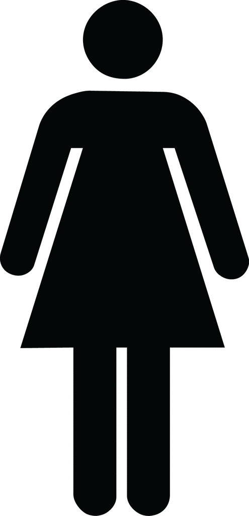 Rest Room (Women), Silhouette | ClipArt ETC