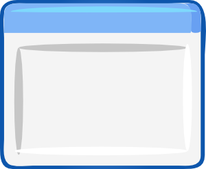 Window Icon Gui Clip Art - vector clip art online ...