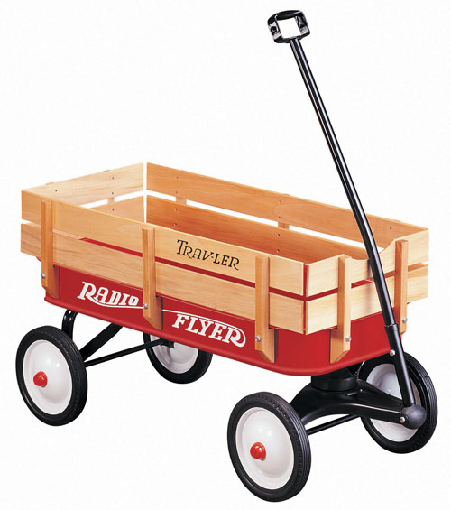 Radio Flyer Travler Red Wagon