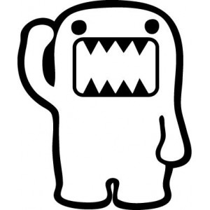 invader domo Colouring Pages