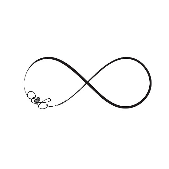 Custom Made Infinity Symbol *READ DESCRIPTION FOR FURTHER DETAILS ...