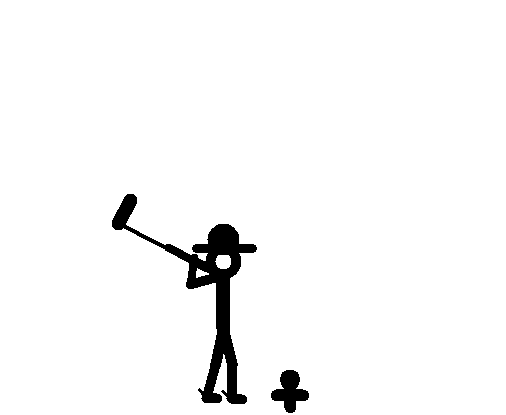 An Animation Strip Of A Guy Playing Golf gif by bloodalchemist88 ...