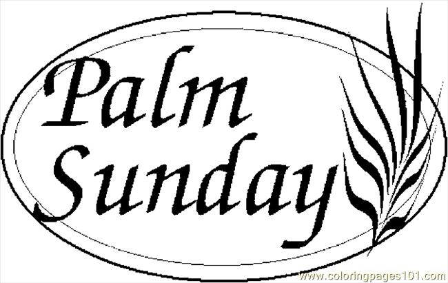 Palm Sunday Clip Art - Tumundografico