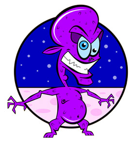 Alien Spaceship Clipart