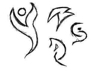 Cool Symbols Draw Easy draw hollow symbol | Free HD Desktop ...