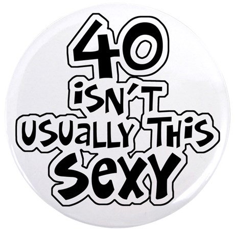 Man's 40th Birthday Clipart