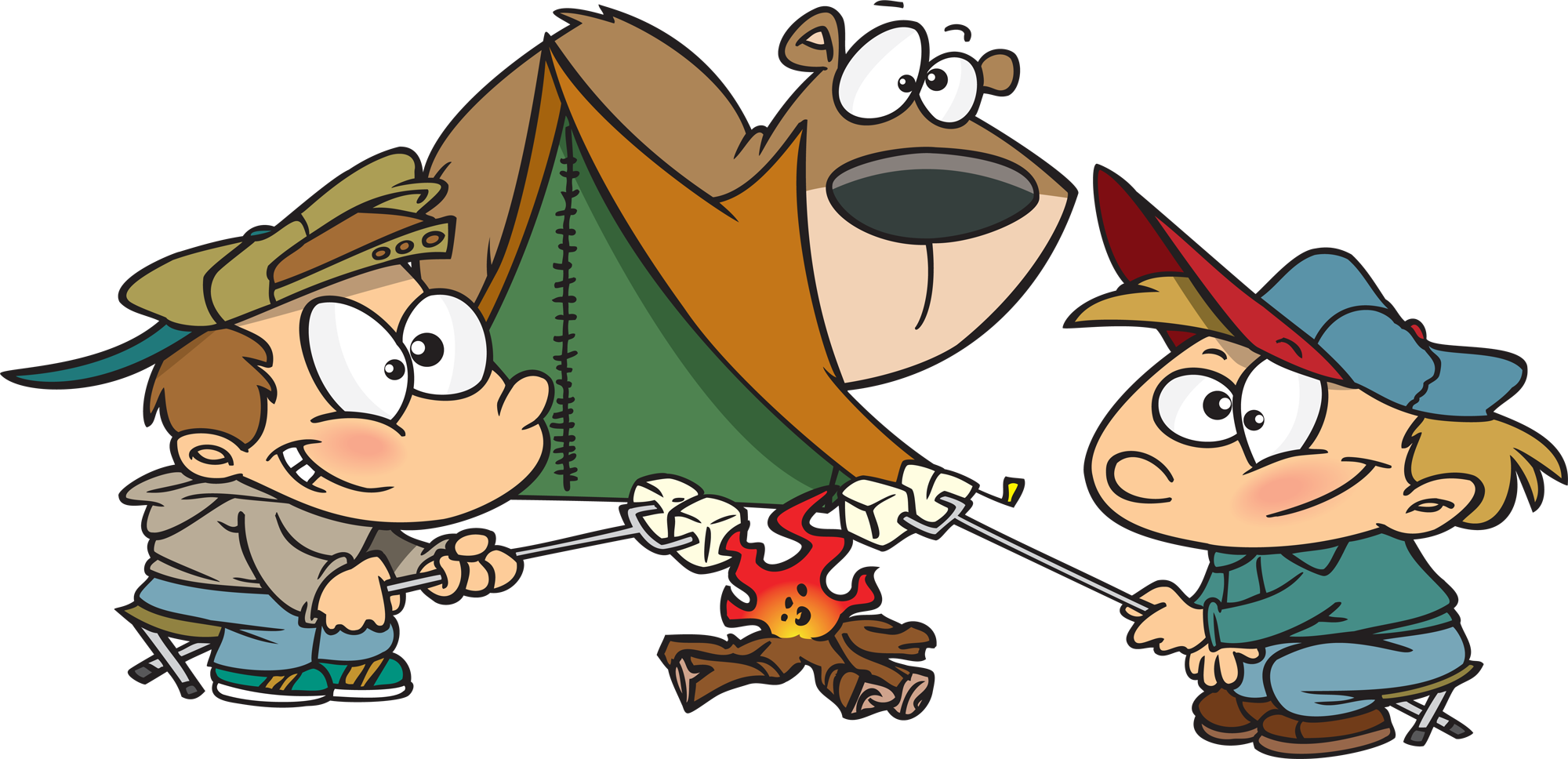 camping clipart free