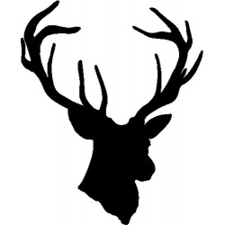 Deer Head Stencil | Deer Head ...