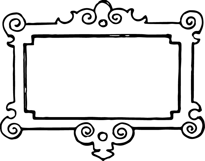 Frame Clipart Black And White - Free Clipart Images