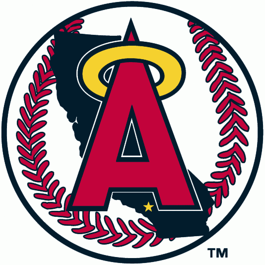 California Angels Primary Logo - American League (AL) - Chris ...