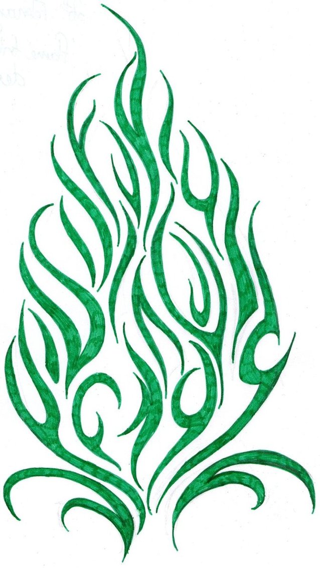 Tribal Fire Tattoo Designs Clipart - Free to use Clip Art Resource