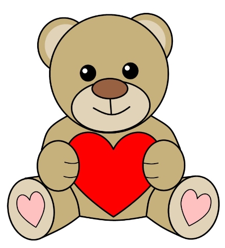 Simple Teddy Bear Drawing - ClipArt Best