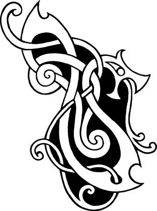 Amazon.com: Tribal Dragon EPS Vector Sign Clip Art
