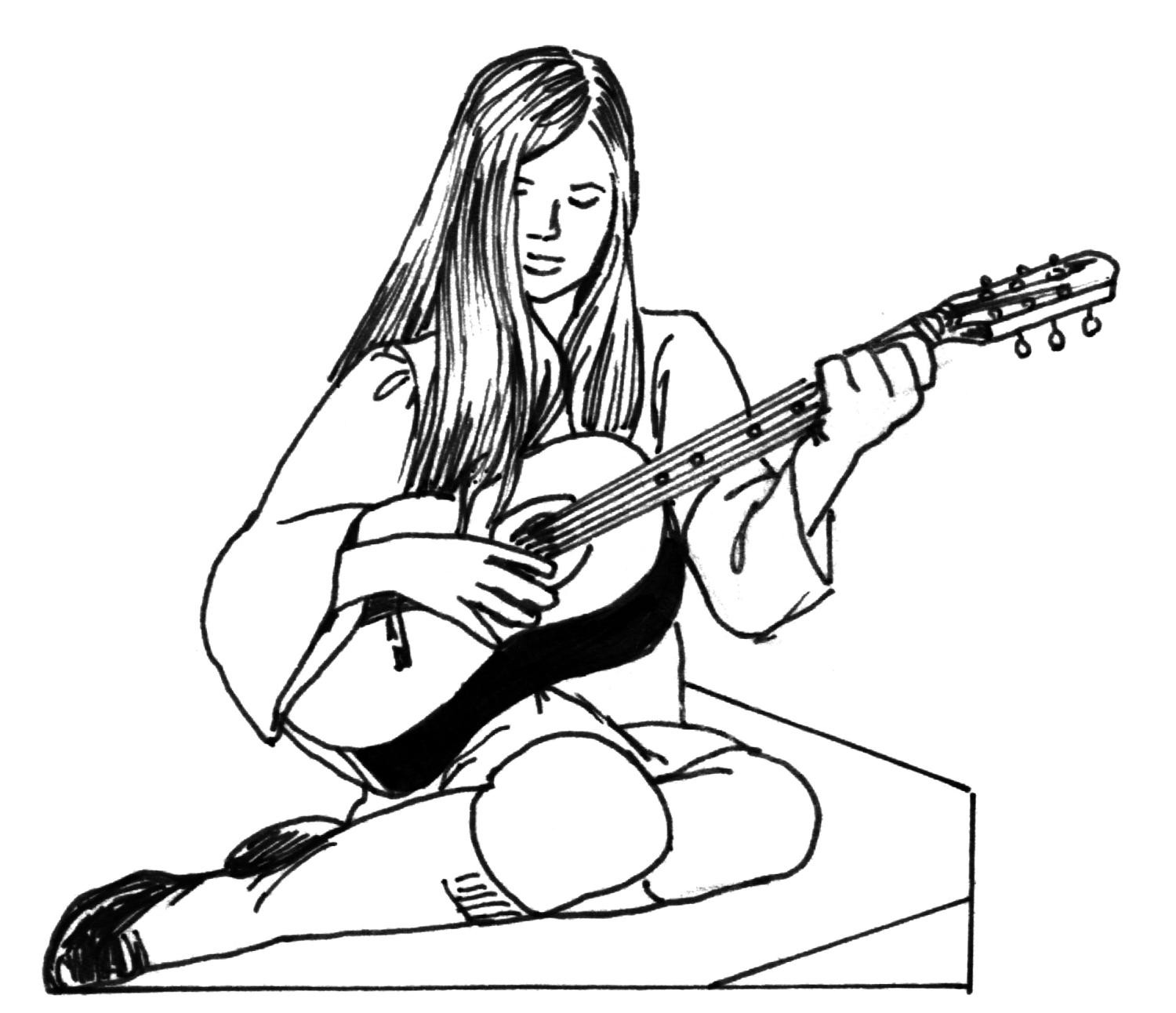 chicas pin up Colouring Pages