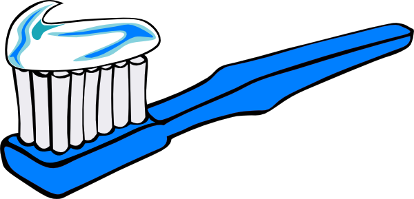 Toothbrush Clipart Black And White - Free Clipart ...