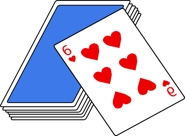 Cards clip art - vector clip art online, royalty free & public domain