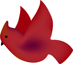 Red Bird Clipart