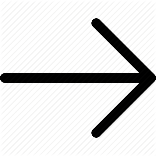 Arrow, direction, east, forward, move, next, right icon | Icon ...