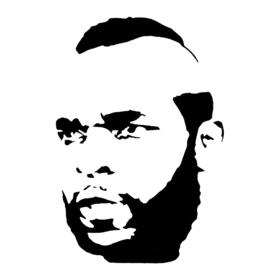 Mr.T stencil by killingspr on DeviantArt