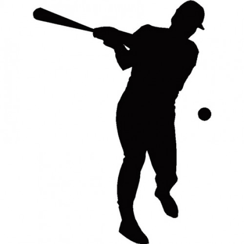 Baseball Batter Silhouette