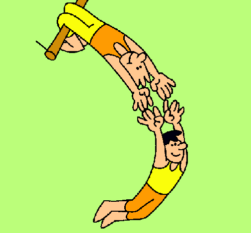 Dibujo de Trapecistas pintado por Anto265 en Dibujos.net el dÃ­a 19 ...