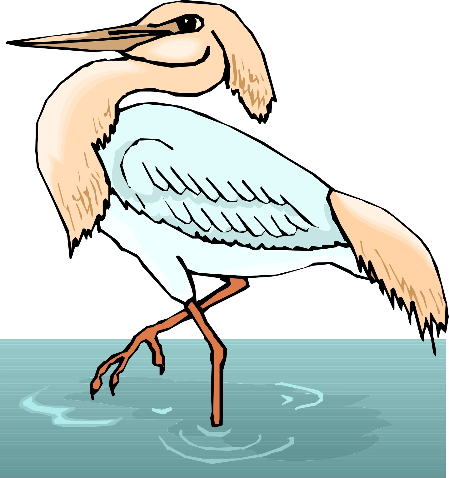 Heron Cartoon - ClipArt Best