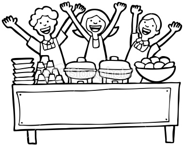 Food Buffet Clipart