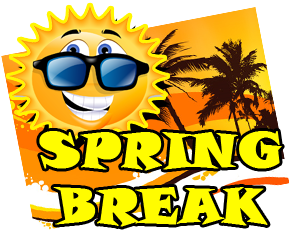 Spring break 2015 clipart
