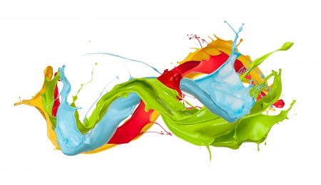 â?¥Paint Splashâ?¥ - 3D and CG & Abstract Background Wallpapers on ...