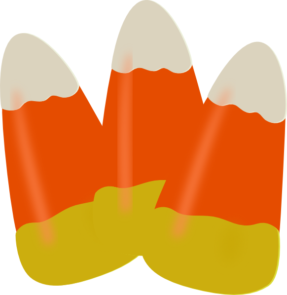 Halloween candy clipart image candy in a cartoon