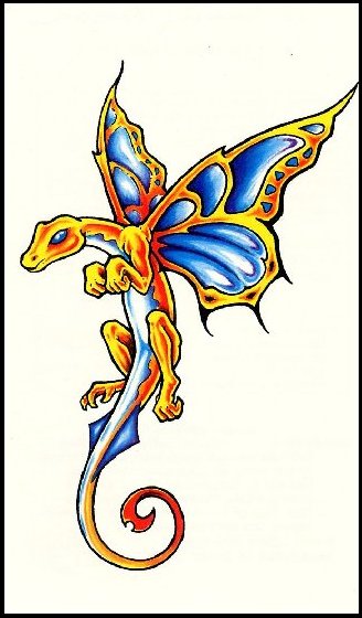 Fire Breathing Dragon Tattoo