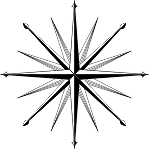 149 compass rose clip art vector | Public domain vectors