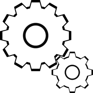 Animated gears clipart