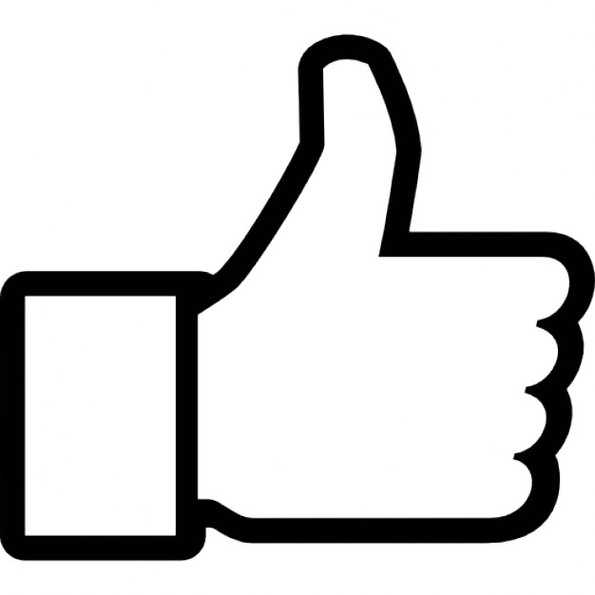 Facebook clipart black and white - ClipartFox