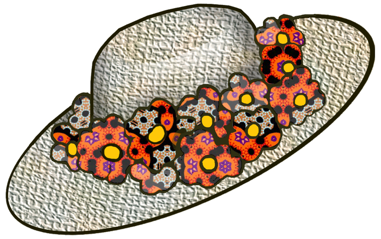 Easter egg hat clipart