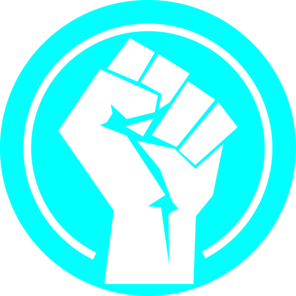 Fist logo - vector Clip Art