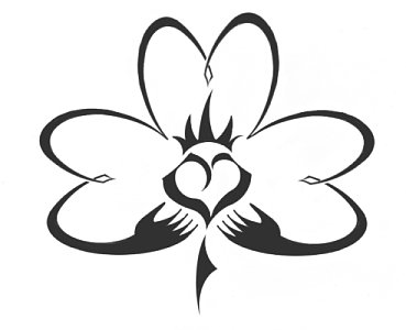 Tribal Celtic Shamrock & Claddagh design by Jen « Jen Hilton