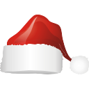 Santa Hat Icon from the Christmas Surprise (4 in 1) Set - DryIcons