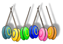 Yo-Yo Clip Art - Yo-Yo Dividers or Linebars