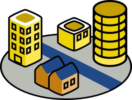 Computer city 0 Vector logo - Free vector for free download