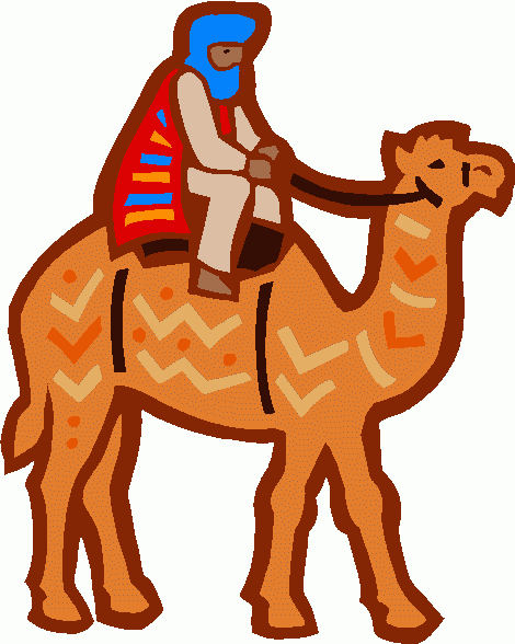 man_riding_camel_1 clipart - man_riding_camel_1 clip art
