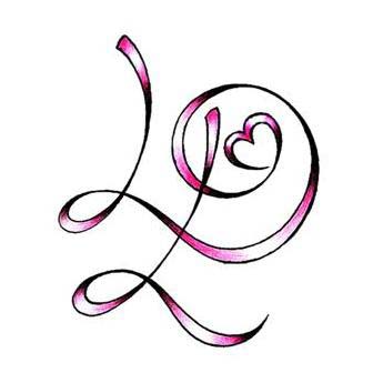 Initial Tattoos, Tattoo Designs Gallery - Unique Pictures and Ideas